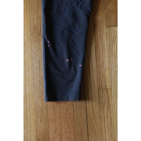 Victoria's Secret PINK Foldover cheetah print leggings yoga pants size M - Picture 6 of 6